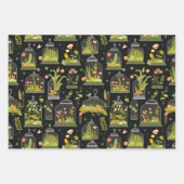 Decoupage Wrapping Paper Terrariums Set 3 Geschenkpapier Set (Vorderseite 2)