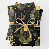 Decoupage Wrapping Paper Terrariums Set 3 Geschenkpapier Set (Beispiel)
