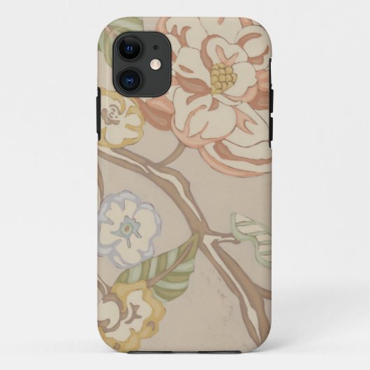 Decrative Organza-Chintz-Blumenmuster Case-Mate iPhone Hülle (Rückseite)