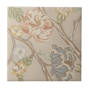 Decrative Organza-Chintz-Blumenmuster Fliese