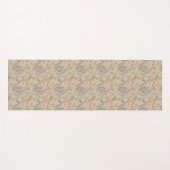 Decrative Organza-Chintz-Blumenmuster Yogamatte (Vorderseite (Horizontal))