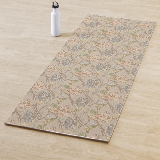Decrative Organza-Chintz-Blumenmuster Yogamatte (Beispiel)
