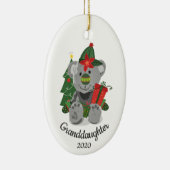 Ded Christmas Custom Teddy Bear Niedlich Toy Anima Keramik Ornament (Rechts)