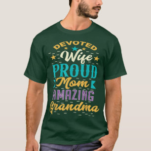 Ded Ehefrau Proud Mama Phantastisch Oma Muttertag T-Shirt