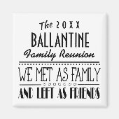 Ded Family Wiedersehen Friends Souvenir-Geschenk Magnet (Vorne)