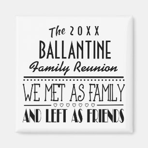 Ded Family Wiedersehen Friends Souvenir-Geschenk Magnet