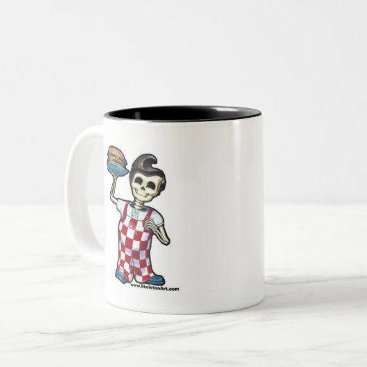 Ded Jungen-Tasse 11oz. Zweifarbige Tasse (Vorderseite Links)