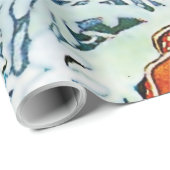 "Ded Moroz" oder "Father Frost" von Ivan Bilibin Geschenkpapier (Rolleneckpunkt)