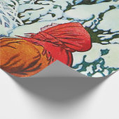 "Ded Moroz" oder "Father Frost" von Ivan Bilibin Geschenkpapier (Ecke)