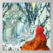 “Ded Moroz” or “Father Frost” by Ivan Bilibin Poster (Vorne)