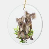 Ded Niedlich Little Koala Bear Australian Animal Keramik Ornament (Links)