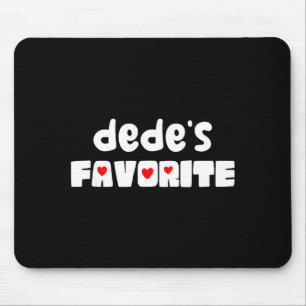 Dedes Lieblingsenkelkind lustiger Muttertag  Mousepad