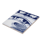 Dedham Blau Weiß Kaninchen Hase Wandbild Fliese # (Seite)