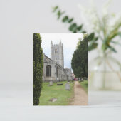Dedham Church Postkarte (Stehend Vorderseite)