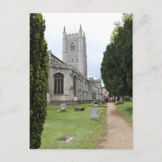 Dedham Church Postkarte