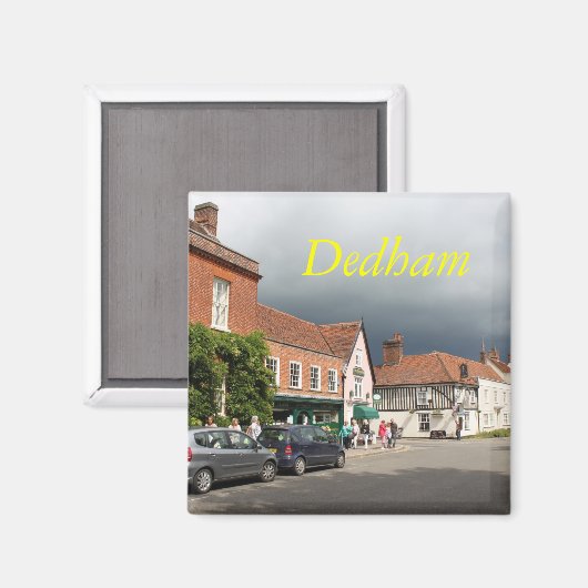 Dedham Magnet (Vorderseite/Rückseite)