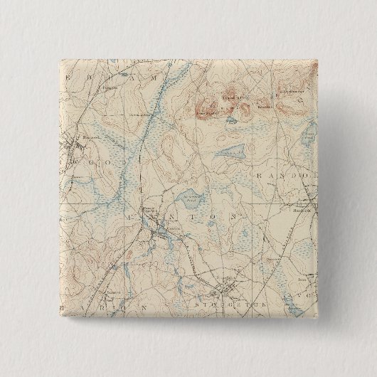 Dedham, Massachusetts Button (Vorderseite)