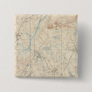 Dedham, Massachusetts Button