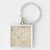 Dedham, Massachusetts Schlüsselanhänger (Vorne)