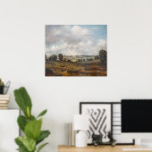 Dedham Vale aus East Bergholt - Constable Poster (Heimbüro)