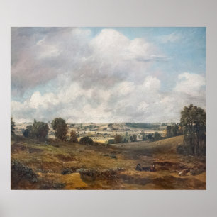 Dedham Vale aus East Bergholt - Constable Poster