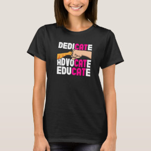 Dedicate Fürsprecher Bilden Tierrettung Katzenrett T-Shirt