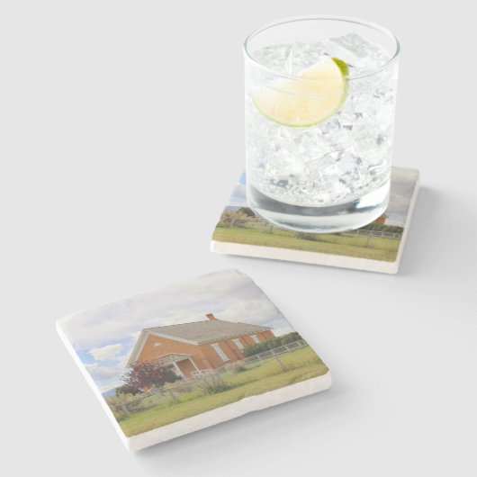 Dedicated 1892 steinuntersetzer (Seitenansicht)