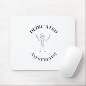 DEDICATED ANESTHETIST MOUSEPAD (Mit Mouse)