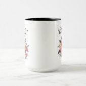 Dedicated Educator Herz aus Gold Würdigung Tasse (Zentrum)