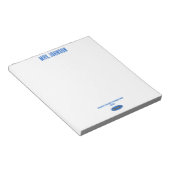 Dedicated To Teaching | Passionate About Science Notizblock (angewinkelt)