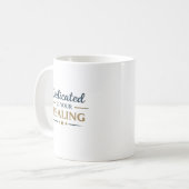 Dedicated to Your Healing Personalisiert Kaffeetasse (Vorderseite Links)