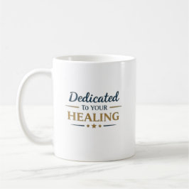 Dedicated to Your Healing Personalized Kaffeetasse