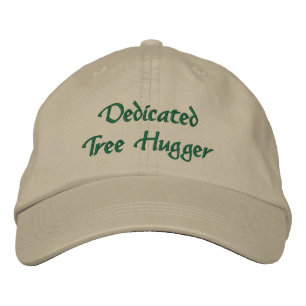 Dedicated Tree Hugger Bestickte Kappe