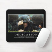 Dedication: Inspiration Zitat Mousepad (Mit Mouse)