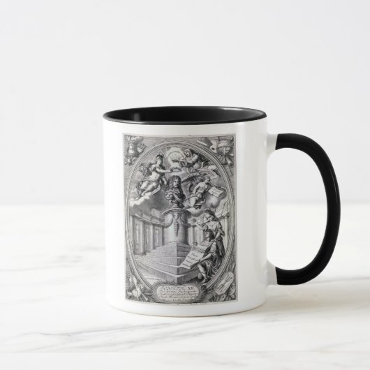 Dedicatory Stich zu Gottfried-Finger, 1688 Tasse (Rechts)