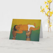 dediziert karte (Gelbe Blume)