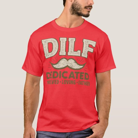 Dedizierter liebender Vater T-Shirt (Vorderseite)