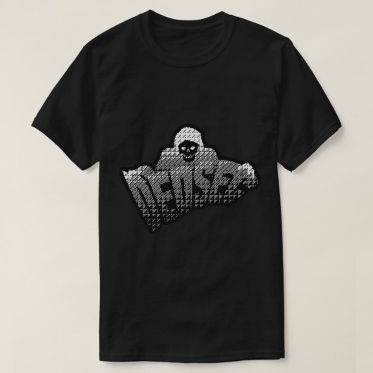 Dedsec-Logo-Aufkleber T-Shirt (Design vorne)