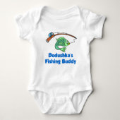 Dedushka Fishing Buddy Baby Strampler (Vorderseite)