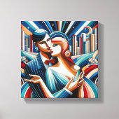 deduzentrisch leinwanddruck (Vorderseite)