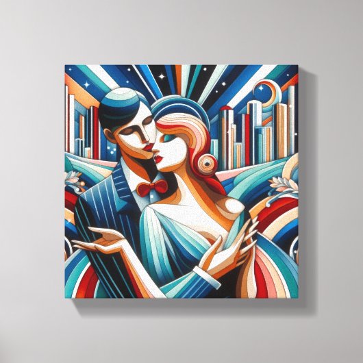 deduzentrisch leinwanddruck (Vorderseite)