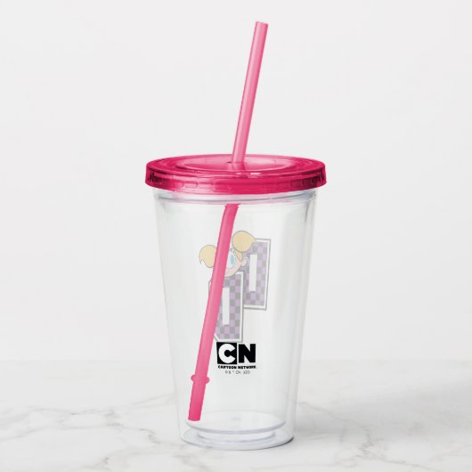 Dee Dee Athletic Letters Graphic Acryltrinkbecher (Rückseite)