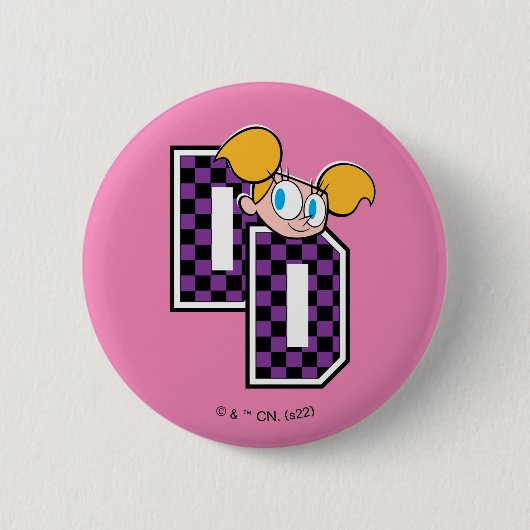 Dee Dee Athletic Letters Graphic Button (Vorderseite)
