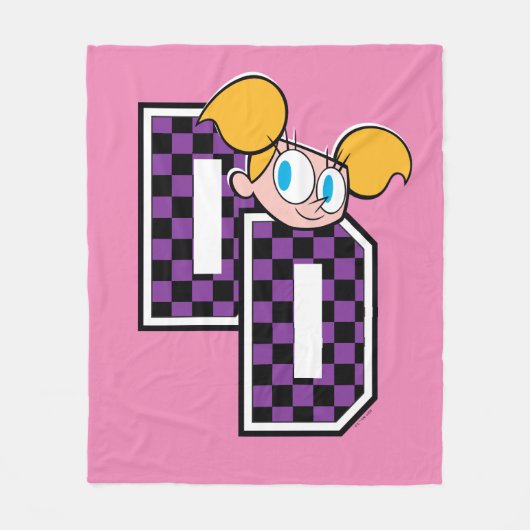 Dee Dee Athletic Letters Graphic Fleecedecke (Vorderseite)