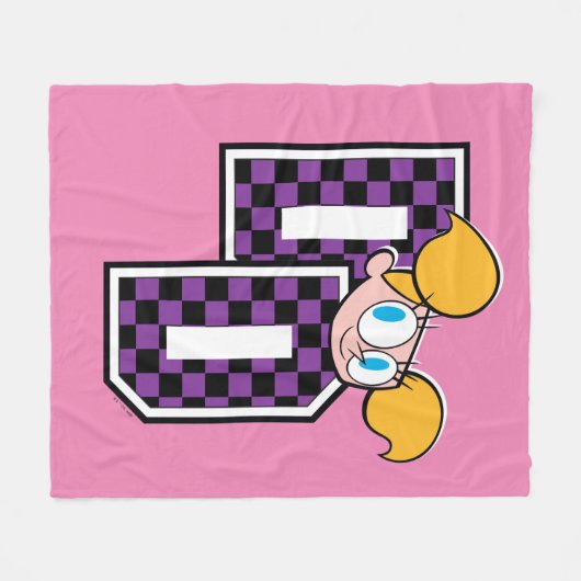 Dee Dee Athletic Letters Graphic Fleecedecke (Vorderseite (Horizontal))