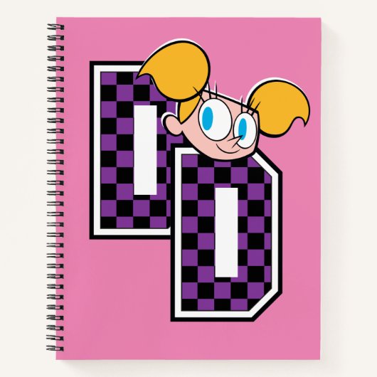 Dee Dee Athletic Letters Graphic Notizblock (Vorderseite)