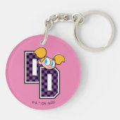 Dee Dee Athletic Letters Graphic Schlüsselanhänger (Rückseite)