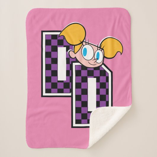 Dee Dee Athletic Letters Graphic Sherpadecke (Vorderseite)