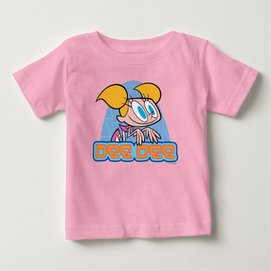 Dee Dee Character Name Graphic Baby T-shirt (Vorderseite)
