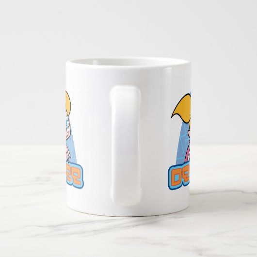 Dee Dee Character Name Graphic Jumbo-Tasse (Rückseite)